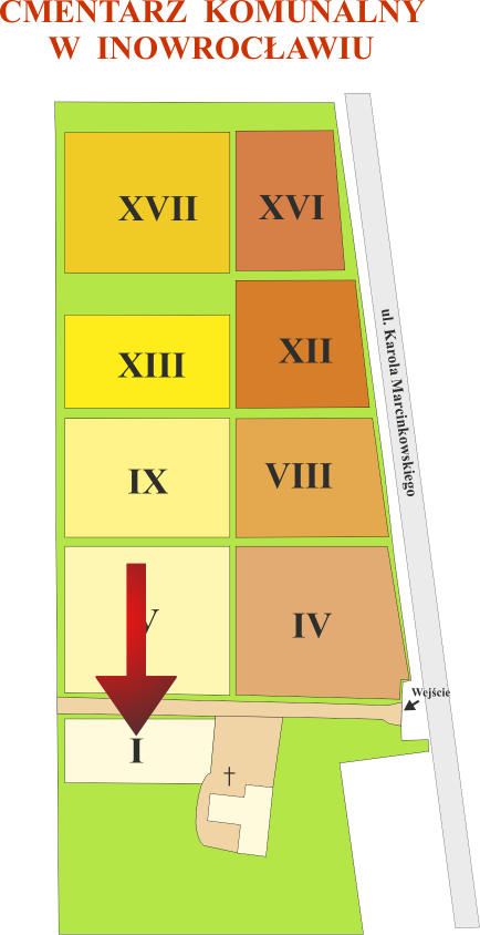 Brak mapy sektorowej