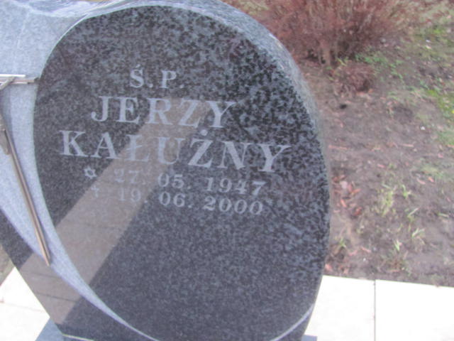 Jerzy Kałużny 1948 Inowrocław - Grobonet - Wyszukiwarka osób pochowanych