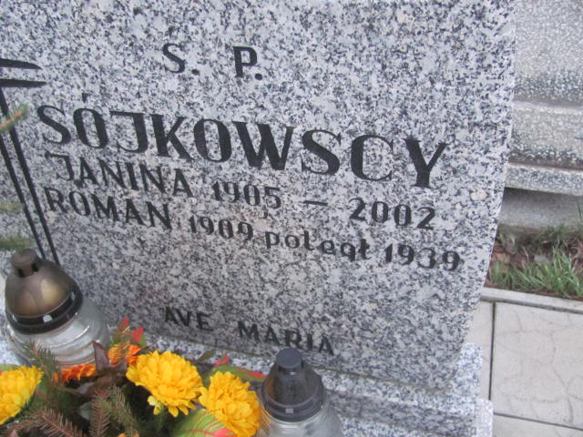 Roman Sójkowski 1909 Inowrocław - Grobonet - Wyszukiwarka osób pochowanych
