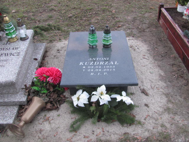 Grób Janina Kużdrzał