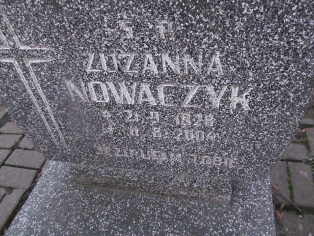 Zuzanna Nowaczyk 1923 Inowrocław - Grobonet - Wyszukiwarka osób pochowanych