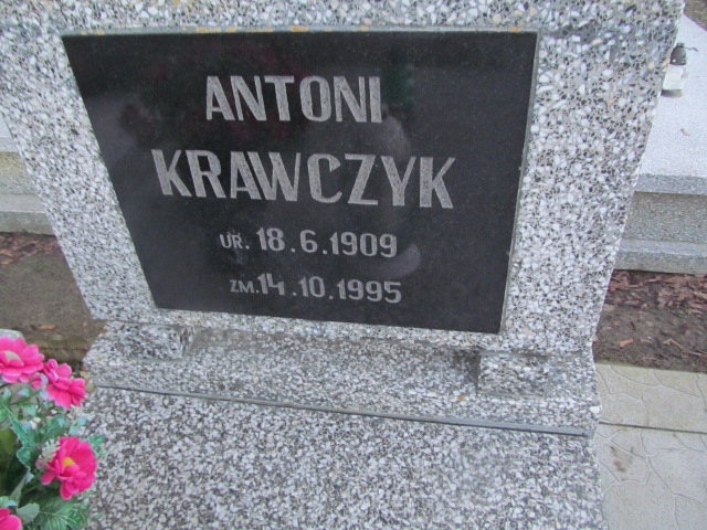 Antoni Krawczyk 1909 Inowrocław - Grobonet - Wyszukiwarka osób pochowanych